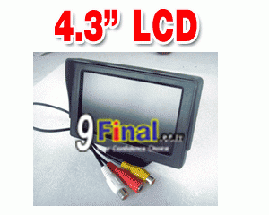 4.3" High Definition LCD Monitor / Industrial Monitor KJ-043 (2 Video Input) - ꡷ٻ ͻԴ˹ҵҧ
