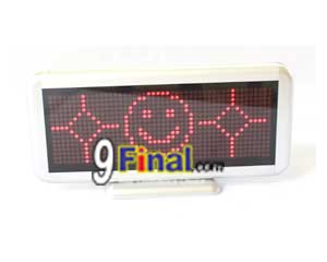 LED Message Board C1648 Series Size 210 mm*110mm*21 mm Support THAI ( Red) - ꡷ٻ ͻԴ˹ҵҧ