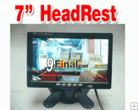 7 inch car monitor dual monitor video display monitor reversing rear view KJ-7001