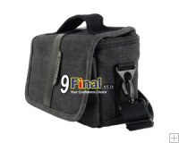 Soudelor Camera Bag ҡͧ DSLR /Mirror Less  Canvas  2001H (Horizontal) - Black Color