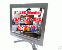 Super 8 LED Monitor 8" Hi Definition Industrail Monitor with BNC/ AV / VGA m.805v3