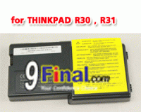 Notebook Battery for IBM Thinkpad R30 (10.8 volts 4,400 mAH) Black Color