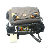 QZSD QD-01 ҡͧ Tool bag for digital video camera brown nylon waterproof shoulder sling travel case