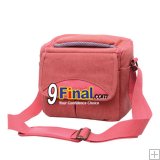 Soudelor Camera Bag ҡͧ digital , MirrorLess Vintage Style  Canvas  6005 -  ( Pink)