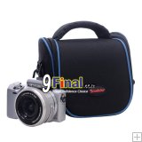Soudelor BAG กระเป๋ากล้อง Digital / กล้อง Mirrorless รุ่น 1204S (Black- Blue)
