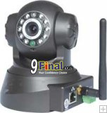 YYL Wireless Dome IP Camera F980A ( Pan/ tilt )with Night Vision 10 M /Sound 2 way