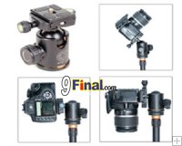 QZSD Q02 Camera Tripod Ball Head Ballhead With Quick Release Plate 1/4" Screw