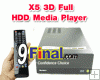 Measy X5 3D Full Harddisk Media Player Support 3D Blue-Ray Measy X5 3D Full Harddisk Media Player Support 3D Blue-Ray