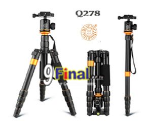 QZSD Q278 Lightweight Compact Tripod Monopod & Professional Ball Head - ꡷ٻ ͻԴ˹ҵҧ