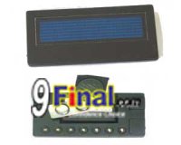LED Moving Name Board B729 Series Size 82.5 mm*40.5 mm* 6.3(T)mm (Blue Color) no cable/software