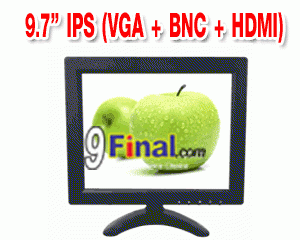 9.7" IPS LED Monitor ( VGA + BNC +AV + HDMI + USB) - ꡷ٻ ͻԴ˹ҵҧ