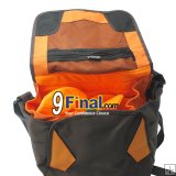 QZSD QD-01 กระเป๋ากล้อง Tool bag for digital video camera brown nylon waterproof shoulder sling travel case