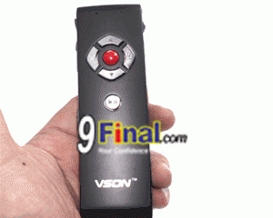 VSON V910 Wireless Presenter with mouse and Internet surfing (Black) - ꡷ٻ ͻԴ˹ҵҧ