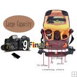 QZSD QD-01 ҡͧ Tool bag for digital video camera brown nylon waterproof shoulder sling travel case