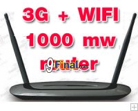 FreeWiFiLink NHP-628 3G Router 11N High-power 3G network ROUTERS 1000 mw compatible coverage area 3km