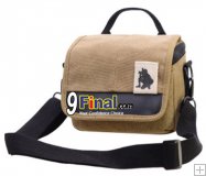 Soudelor Camera Bag ҡͧ DSLR /MirrorLess  Canvas  1682S - Brown Color