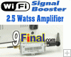BroadBand Indoor WiFi booster 2.4Ghz 2500 mW 34 dbm 802.11b/g/n SMA Broadband Wi-Fi Amplifiers/Booster BroadBand Indoor WiFi booster 2.4Ghz 2500 mW 34 dbm 802.11b/g/n SMA Broadband Wi-Fi Amplifiers/Booster