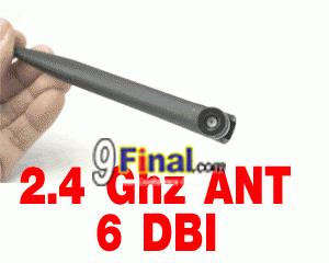2.4 Ghz (2400-2483) Wireless LAN Antenna 6 DBI (SMA Connecter) - ꡷ٻ ͻԴ˹ҵҧ