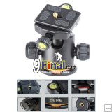 Beike BK-03 หัวบอล Aluminum Alloy Tripod ball head / With Quick Release Plate