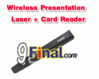 L891T Advance Wireless Presenter with Micro SD Slot (Black Color)