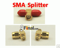 SMA Connector Spiltter (1 to 2) for use 2 antenna in 1 card