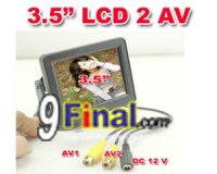 3.5" LCD Monitor AV1/2 (Auto Car Camera) KJ-035XP