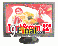 TouchScreen LCD Monitor 22 " KJ-2200T (VGA + USB TOUCH SCREEN )