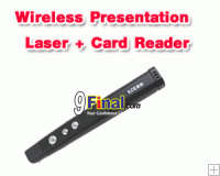 L891T Advance Wireless Presenter with Micro SD Slot (Black Color)