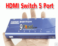 CKL HD85M HDMI Switch 5 Ports with Remote Control