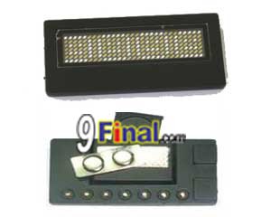 LED Moving Name Board B729 Series Size 82.5 mm*40.5 mm* 6.3(T)mm (White Color) no cable/software - ꡷ٻ ͻԴ˹ҵҧ