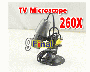 TV Digital Microscope 420 TV line 10-260x 8LED TV OUT - ꡷ٻ ͻԴ˹ҵҧ