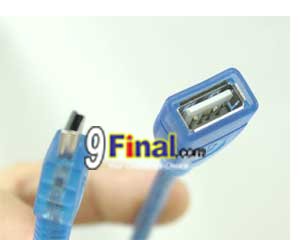 USB Cable - Mini USB to Female USB (Lenght 12") for MP3, MP4, Tablet PC - ꡷ٻ ͻԴ˹ҵҧ