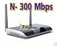 Winstar Wireless-N Broadband router WN513N2 ( 300 mbps)+4 port HUB + 2 detachable antenna (OEM no logo)