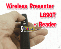 L890T (Black) Advance Wireless Presenter with Micro SD Slot