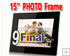 Digital Photo Frame 15" Model 150AV2 1024*768 (Black) Digital Photo Frame 15" Model 150AV2 1024*768 (Black)