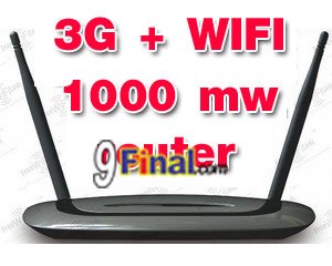 FreeWiFiLink NHP-628 3G Router 11N High-power 3G network ROUTERS 1000 mw compatible coverage area 3km - ꡷ٻ ͻԴ˹ҵҧ