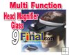 Multi Function Head Magnifying Glass MG81001-E with 2 LED Lamps+4 x 3D Lens Multi Function Head Magnifying Glass MG81001-E with 2 LED Lamps+4 x 3D Lens
