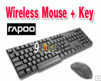 Rapoo 1800 Wireless Keyboard & Mouse ( Good key touching)