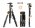 QZSD Q278 Lightweight Compact Tripod Monopod & Professional Ball Head