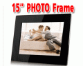 Digital Photo Frame 15" Model 150AV2 1024*768 (Black) Digital Photo Frame 15" Model 150AV2 1024*768 (Black)
