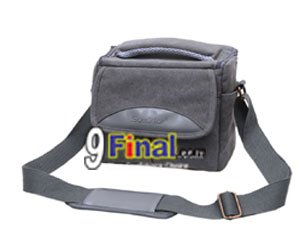 Soudelor Camera Bag ҡͧ digital , MirrorLess Vintage Style  Canvas  6005 -  ( Grey) - ꡷ٻ ͻԴ˹ҵҧ