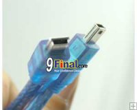 USB Cable - Mini USB to Mini USB (Lenght 12") for MP3, MP4, Tablet PC