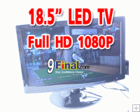 18.5" LED TV VGA+TV+2Video+HDMI Resolution1920x1080 FullHD