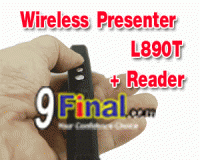 L890T (Black) Advance Wireless Presenter with Micro SD Slot