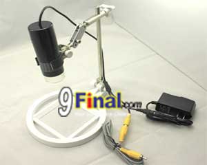 Digital MicroScope AV 420 TV line 10x-260x 8 LED Len 4G Adjust Brightness - ꡷ٻ ͻԴ˹ҵҧ