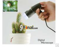 USB Digital Microscope Zoom 10x-300x Magnification (Handheld)