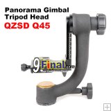 QZSD Q45 Ǣҵ ͧProfessional Camera Tripod Panoramic 360 Degree Vertical Pro Gimbal Tripod Head