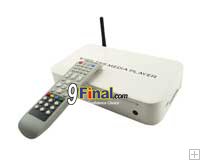 UPnP High Definition Media Server (White Color - Wireless Media Streaming