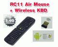 Measy RC11 Air Mouse & Wireless Keyboard 2.4 Ghz Measy RC11 Air Mouse & Wireless Keyboard 2.4 Ghz