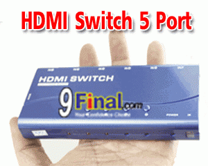 CKL HD85M HDMI Switch 5 Ports with Remote Control - ꡷ٻ ͻԴ˹ҵҧ